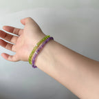 Dopamine‑Colored Crystal Stackable Bracelet - Boost Energy & Lift Mood