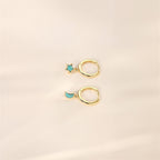 Star & Moon Turquoise Necklace Jewelry Set - Positive Vibes, Steady Peace