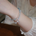 Gradient Aquamarine Bracelet– Calm Emotion, Speak Truth, Attract Luck