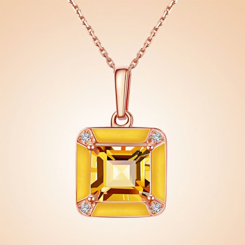Collier Cristal Naturel Douce Maison