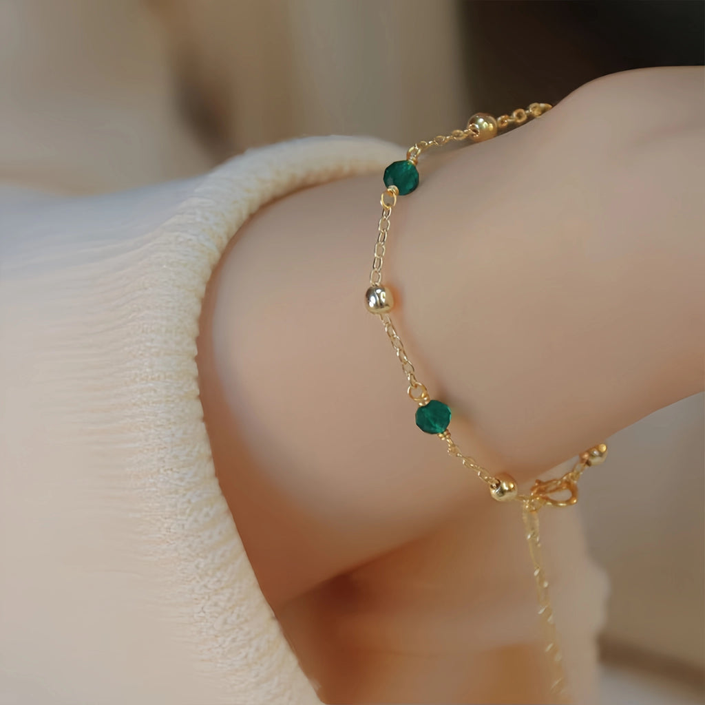 Collier en cristal naturel couronne vintage