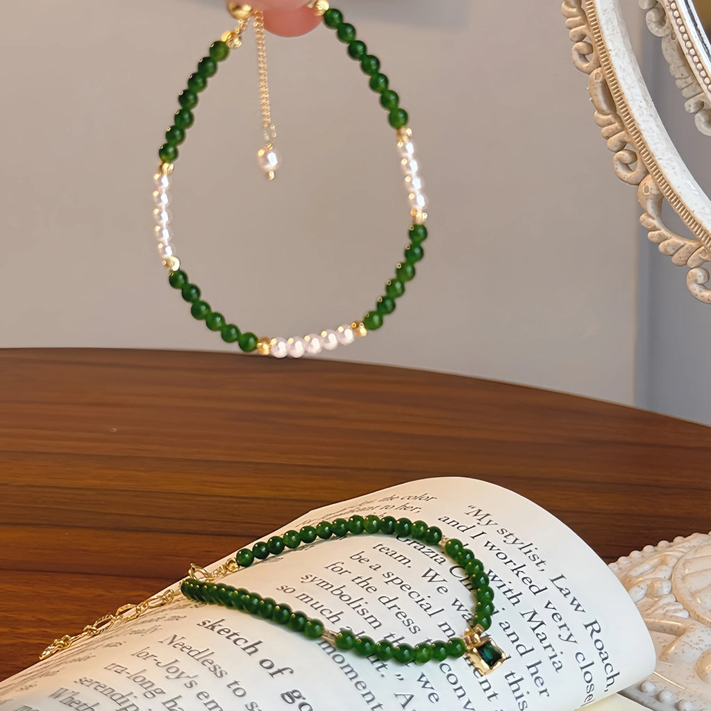 Collier en cristal naturel couronne vintage