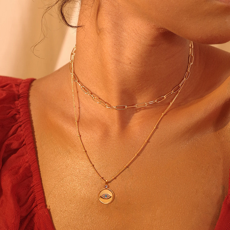 Collier béni contre le mauvais œil