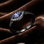 Bague de protection mauvais œil noir – Chasse-malheur, Porte-bonheur