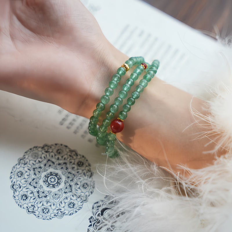 Bracelet aigue-marine Mana Bar