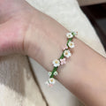 Woven Wreath Fresh Style Bracelet - For Sweet Daily Look
