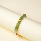 Natural Hetian Jade & Red Agate Bracelet - Wear Peace Close to Your Heart