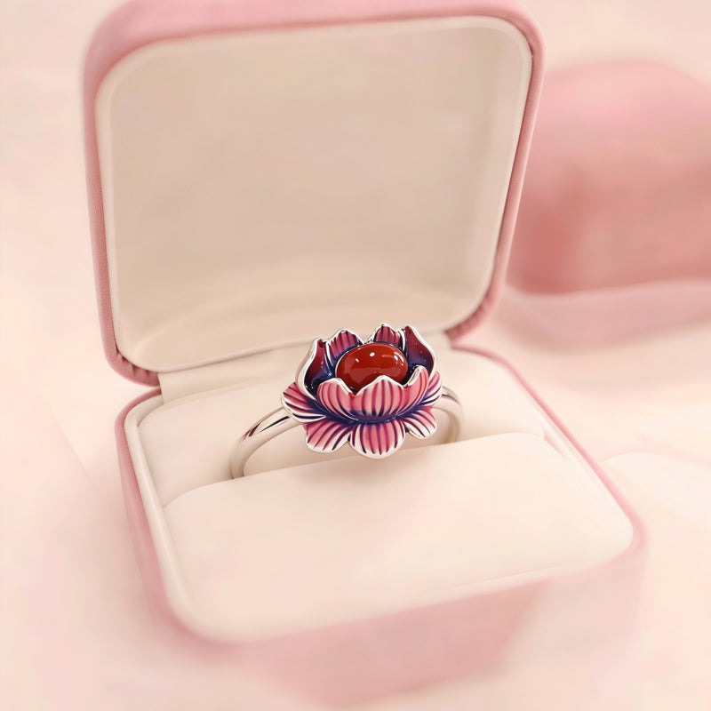 Lotus Ring - Blessings at Every Step