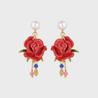 Rose Cordis Earrings