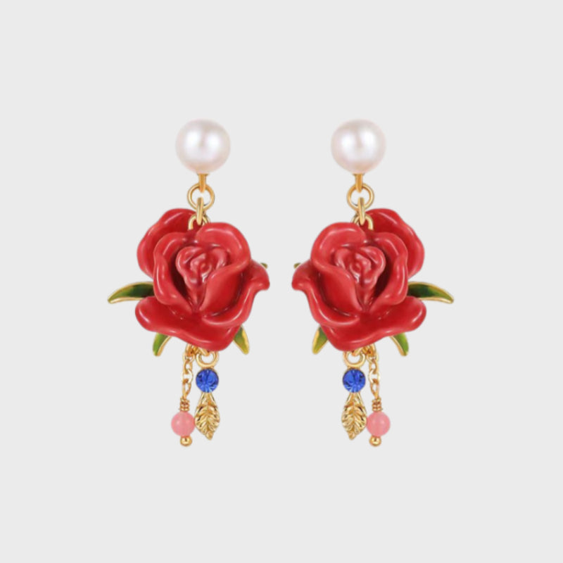 Rose Cordis Earrings
