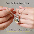 Lovers Moon & Star Necklace