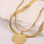 Collier mauvais œil omniscient
