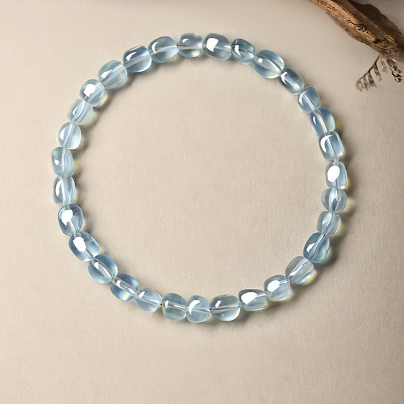 Natural Aquamarine Bracelet - Sailor’s Courage