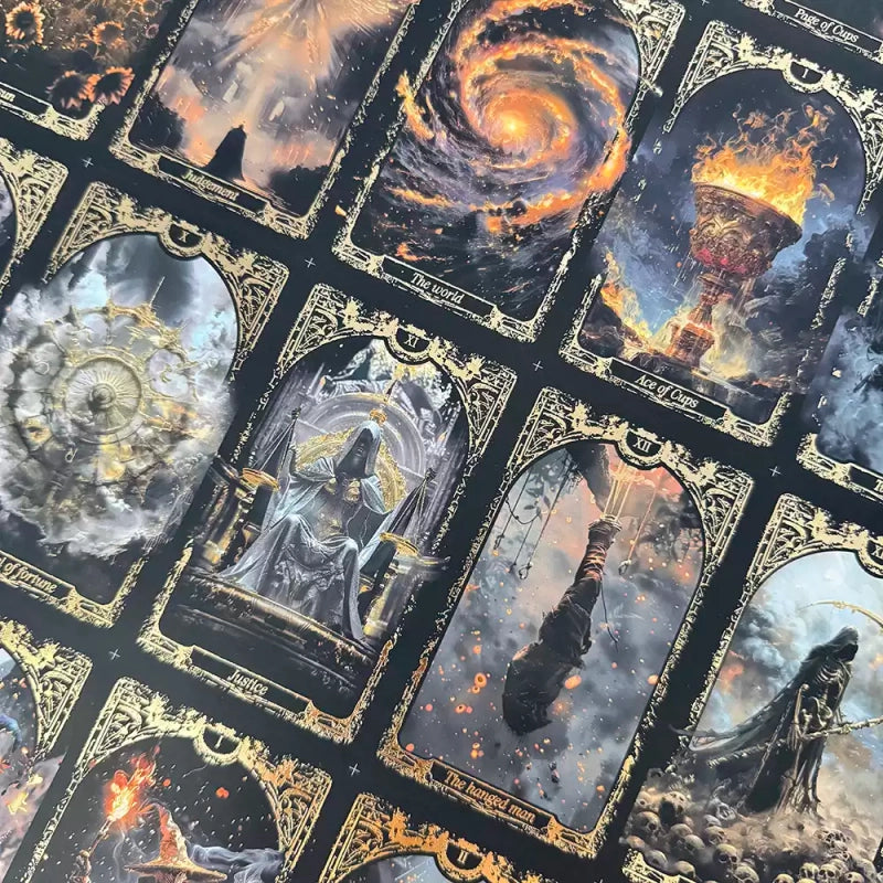 Dark Abyss  Tarot Card