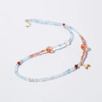 Aquamarine & Multi-Stones Necklace– Calm Mind, Open Heart, Attract Balance