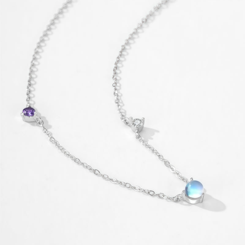 Collier Sakura en jade Hetian