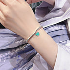 Bracelet papillon en jade Hetian