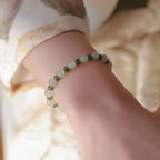 Collier en cristal naturel couronne vintage