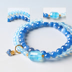 Bracelet aigue-marine Mana Bar