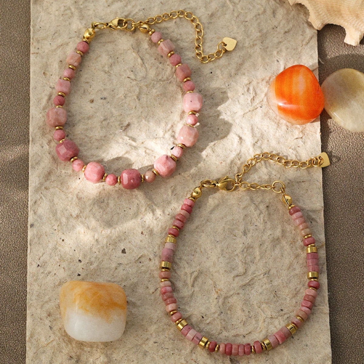 Collier en cristal naturel couronne vintage