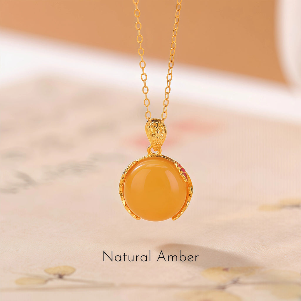 Minimalist Natural Hetian Jade Pendant Necklace - Peace & Perfection