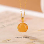 Minimalist Natural Hetian Jade Pendant Necklace - Peace & Perfection