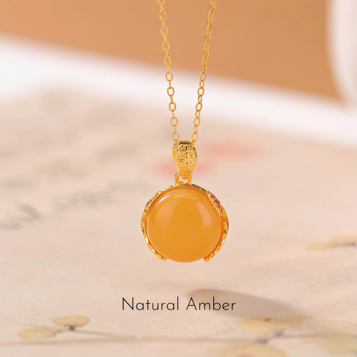 Minimalist Natural Hetian Jade Pendant Necklace - Peace & Perfection