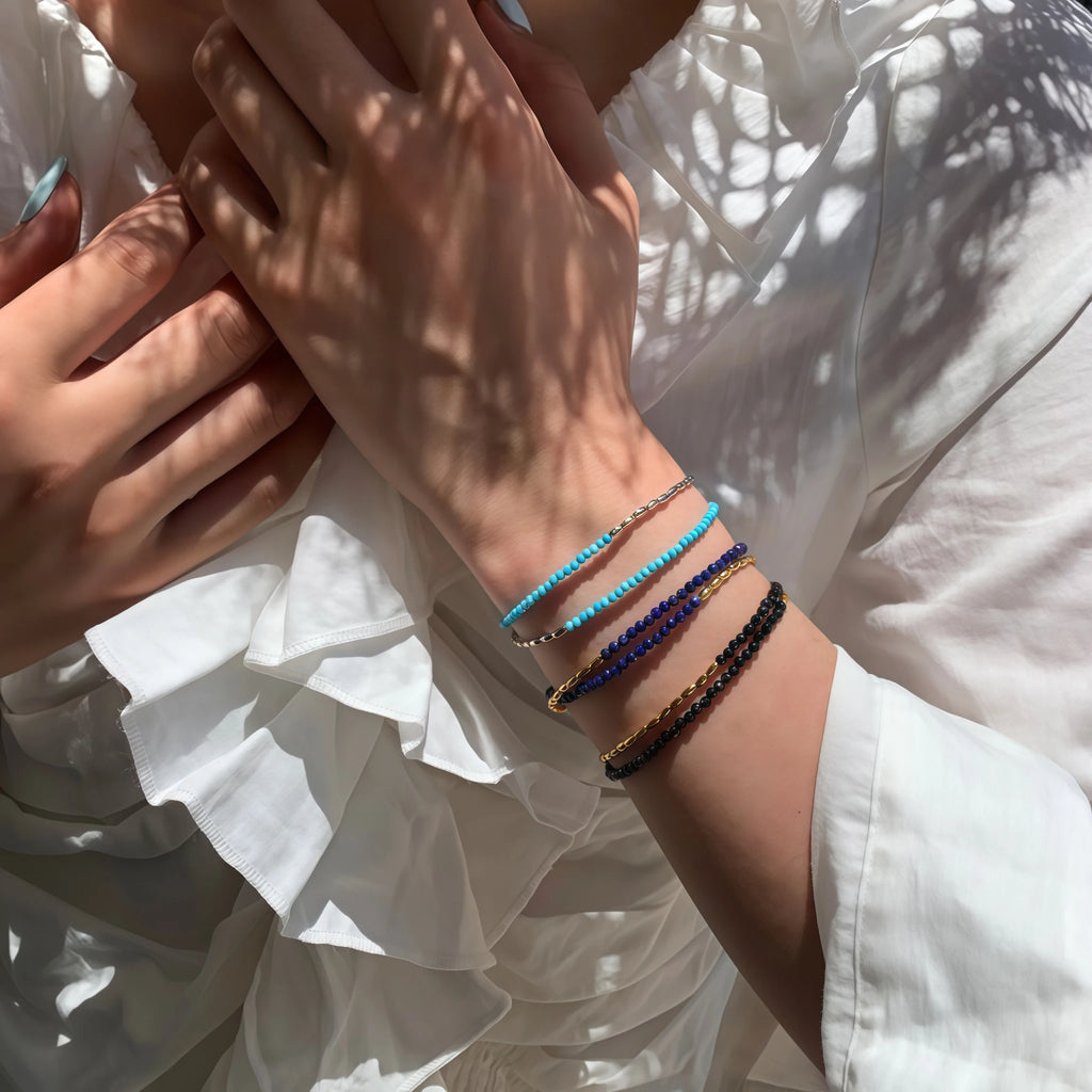 Vintage Double‑Layer Rice Bead Bracelet - Mindfulness&Empowerment