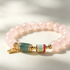 Bracelet en cristal naturel « Amour Destiné »