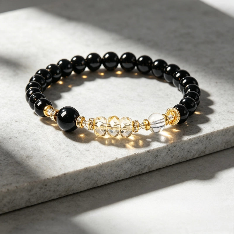 Natural Obsidian Bracelet — Protect Your Fortune