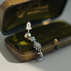 Sun-Moon-Star Pearl Earrings - Awaken Inner Intuition and Sharpness