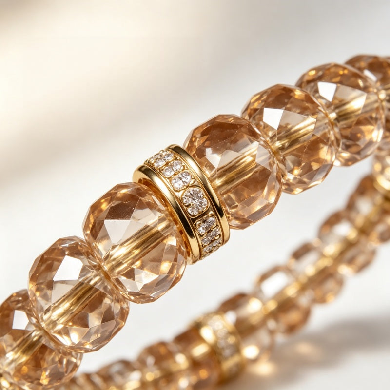 Natural Citrine Bracelet - Abundance & Positivity