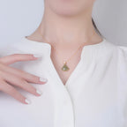 Collier à ajustement facile en quartz clair - Pureté intérieure et expression claire