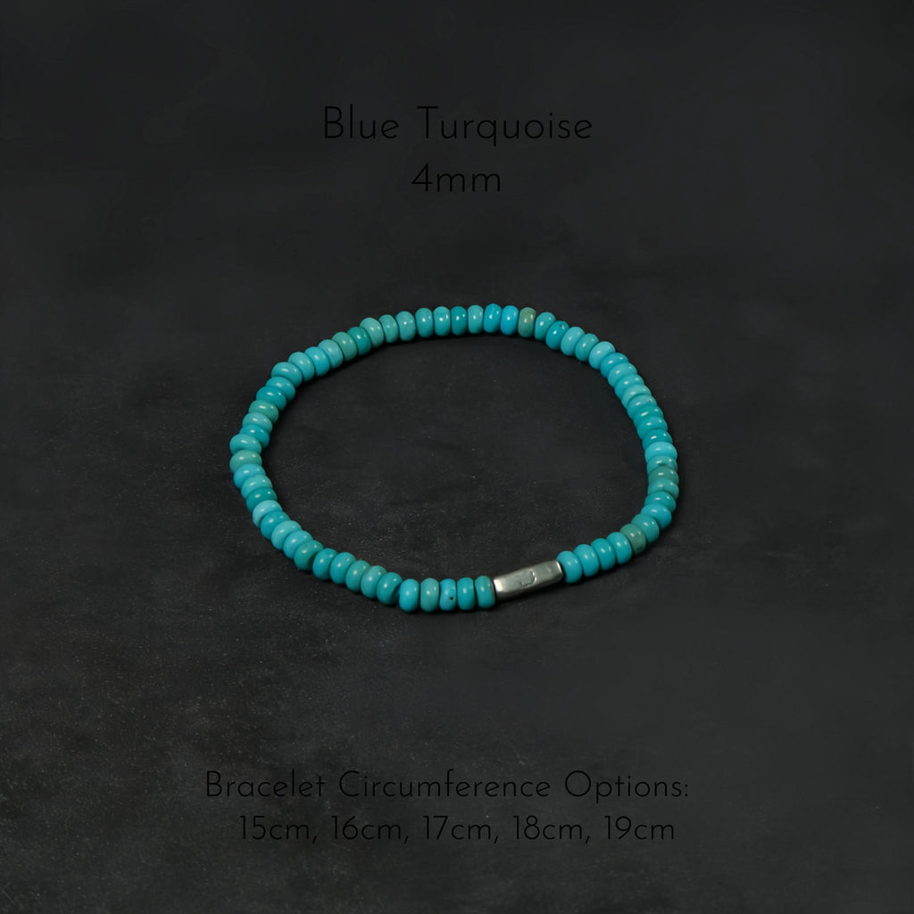Vintage Natural Stone Beaded Bracelet - Ease Stress & Embrace Serenity