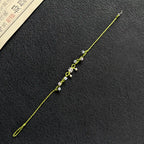 Four-leaf Clover Butterfly Braided Bracelet - Embrace Good Luck