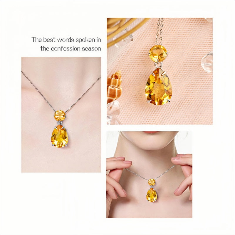 Collier en cristal naturel « Shining Self »