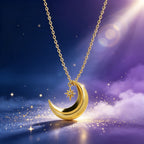 Collier Lune et Étoile Bouclier de la Vaillance