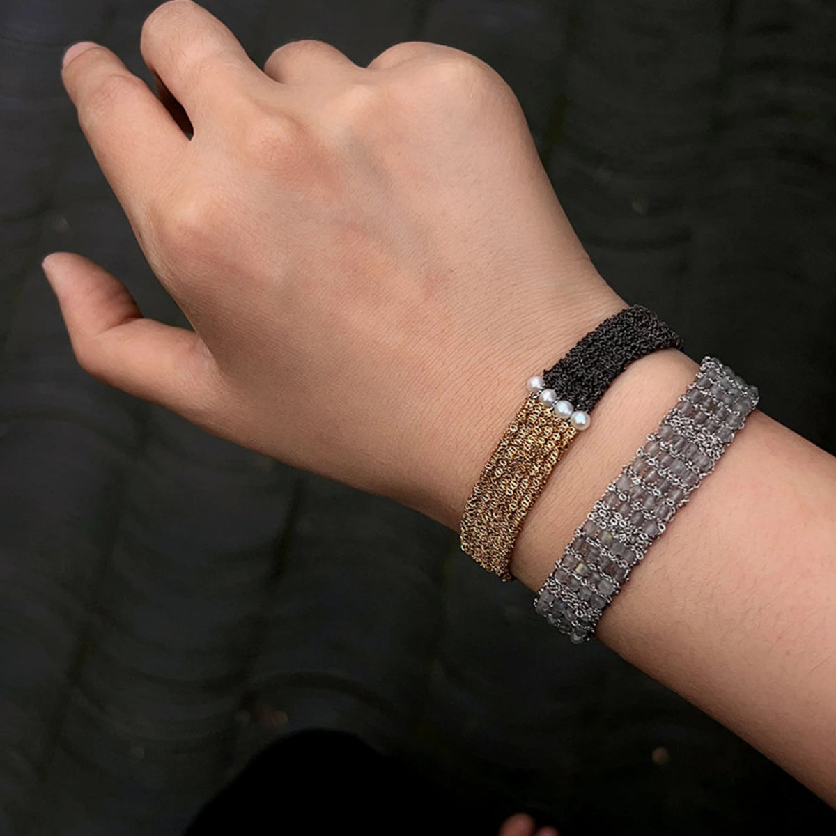 Collier en cristal naturel couronne vintage