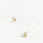 Collier Citrine Papillon Naturel - Attire une Richesse Stable & Stimule la Carrière