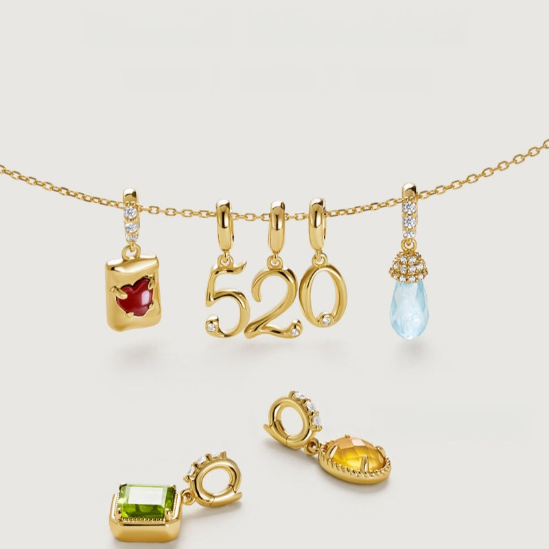 irthstone Necklace for Women | Dainty Gemstone Pendant | 925 Sterling Silver Birthday Gift