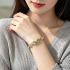 Four-leaf Clover Butterfly Braided Bracelet - Embrace Good Luck