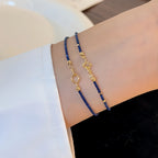Collier en cristal naturel couronne vintage