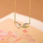 Collier à ajustement facile en quartz clair - Pureté intérieure et expression claire