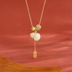 Collier à ajustement facile en quartz clair - Pureté intérieure et expression claire