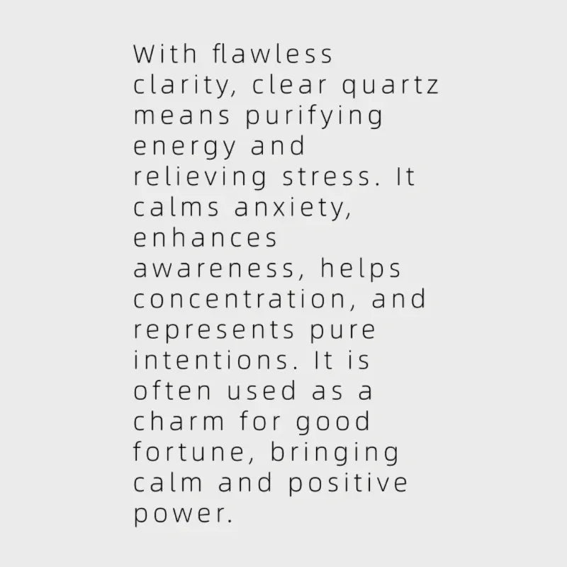 Snow Soul Crystal Necklace