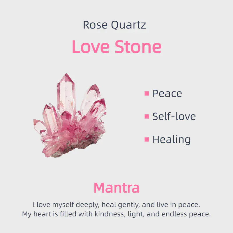 Gentle Soul Natural Strawberry Quartz Bracelet