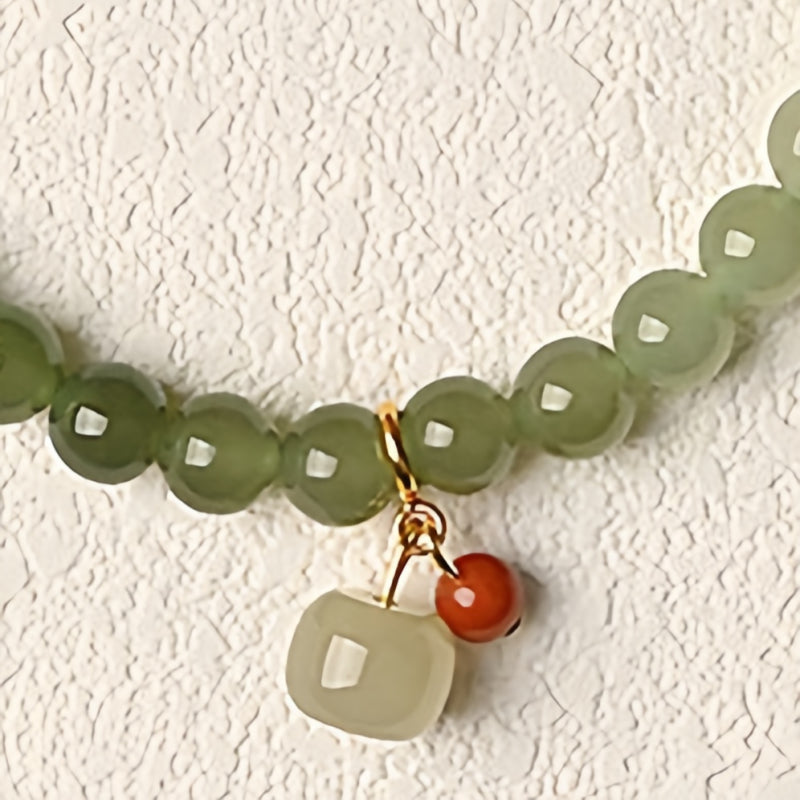 Bracelet Noble Cheval en Jade de Hetian