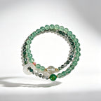 Bracelet de cinabre naturel Renouveau Lotus Rouge
