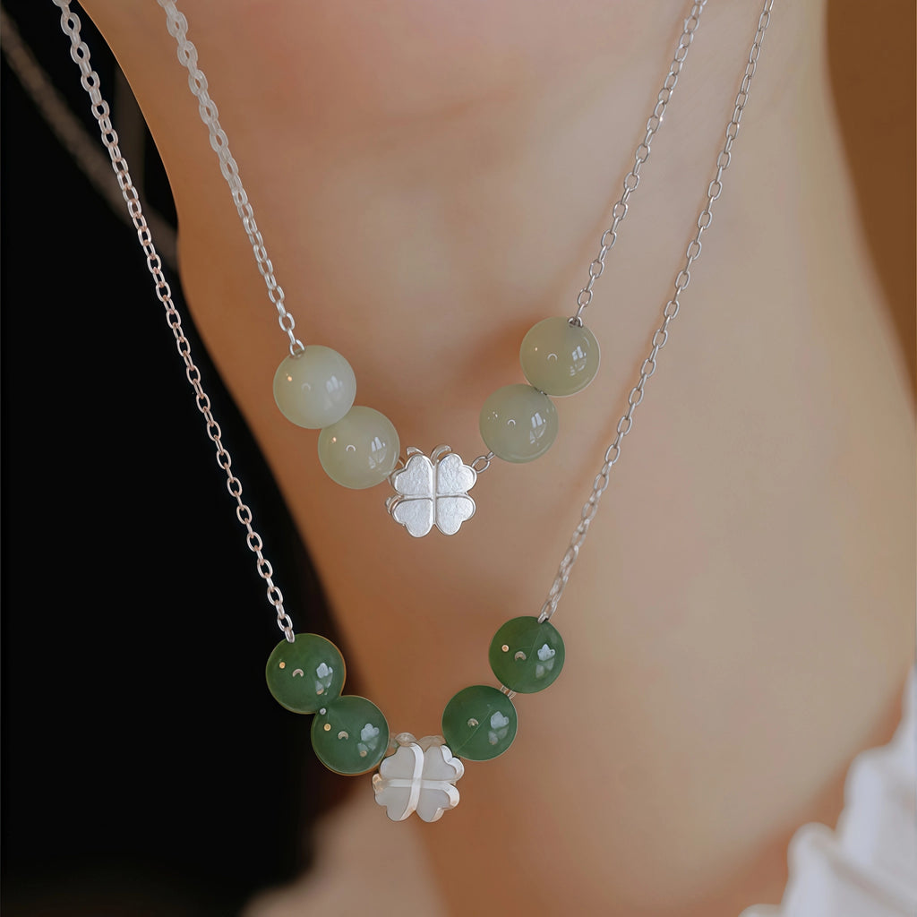 Collier à ajustement facile en quartz clair - Pureté intérieure et expression claire