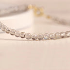 Bracelet tressé floral fait main